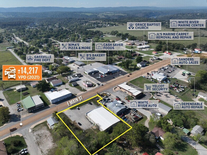 More Photos Of 106 E Main St, Gassville Freestanding For Sale