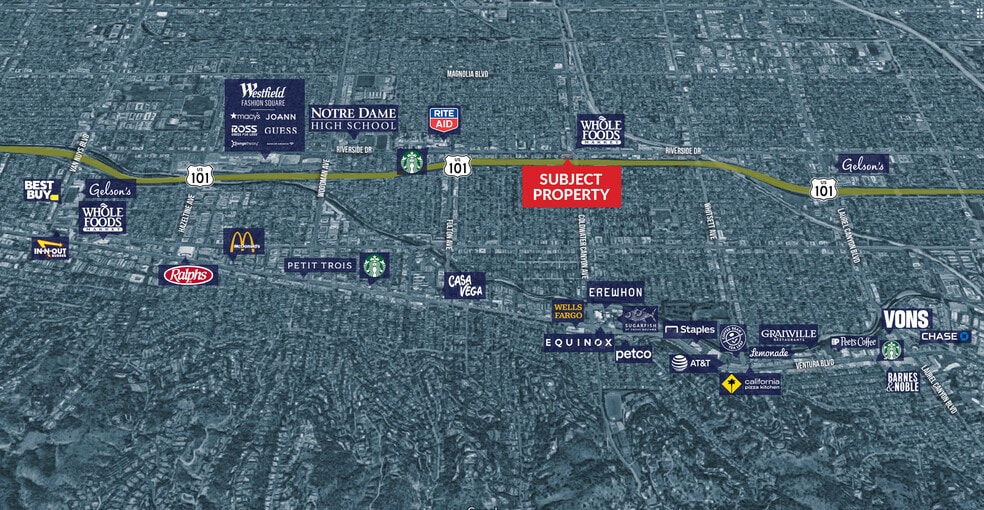 More Photos Of 12900 Riverside Dr, Sherman Oaks Restaurant For Lease