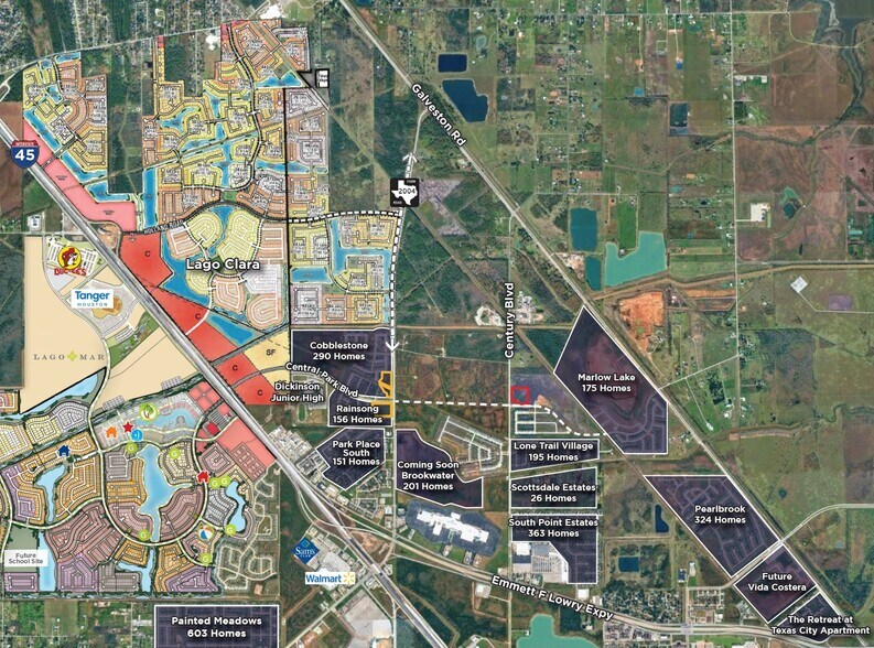 More Photos Of Century Blvd @ Central Parkway, Texas City Land For Sale
