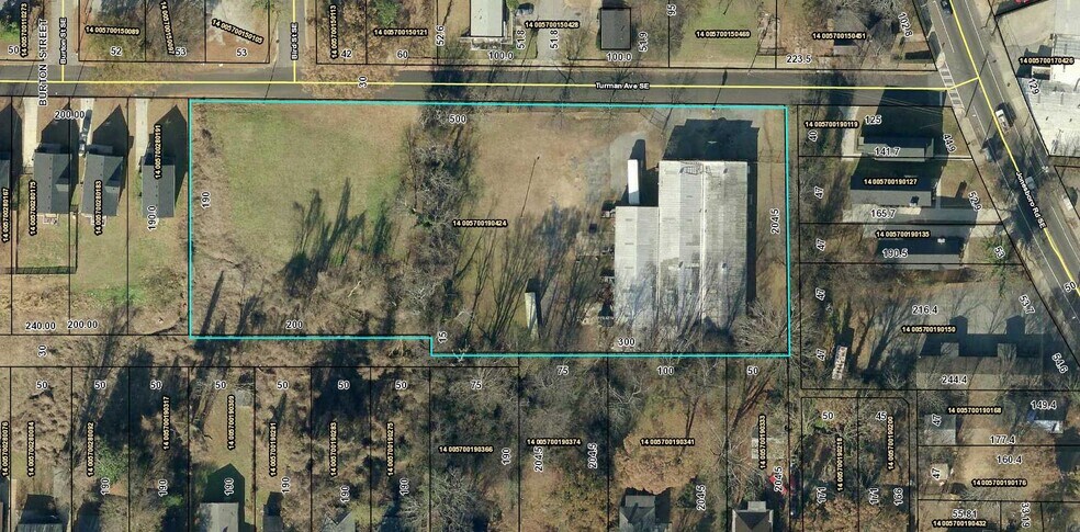 More Photos Of 199 Turman Ave, Atlanta Land For Sale