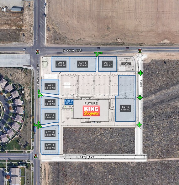 Primary Photo Of TBD SEC 56th Ave and Piccadilly Rd, Aurora General Retail For Lease