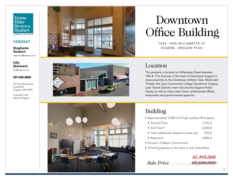 More Photos Of 1035-1045 Willamette St, Eugene Office For Sale