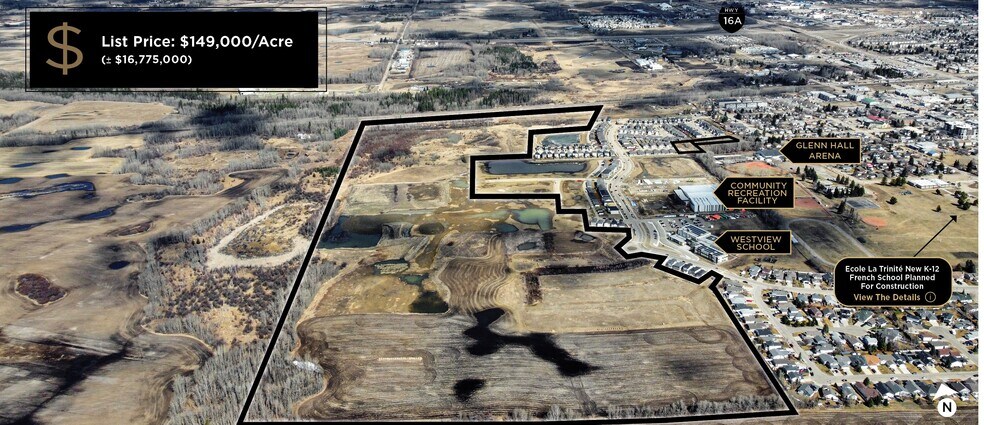 More Photos Of 50 Brickyard Dr, Stony Plain Land For Sale
