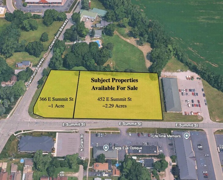 Primary Photo Of 366 E Summit St, Crown Point Land For Sale