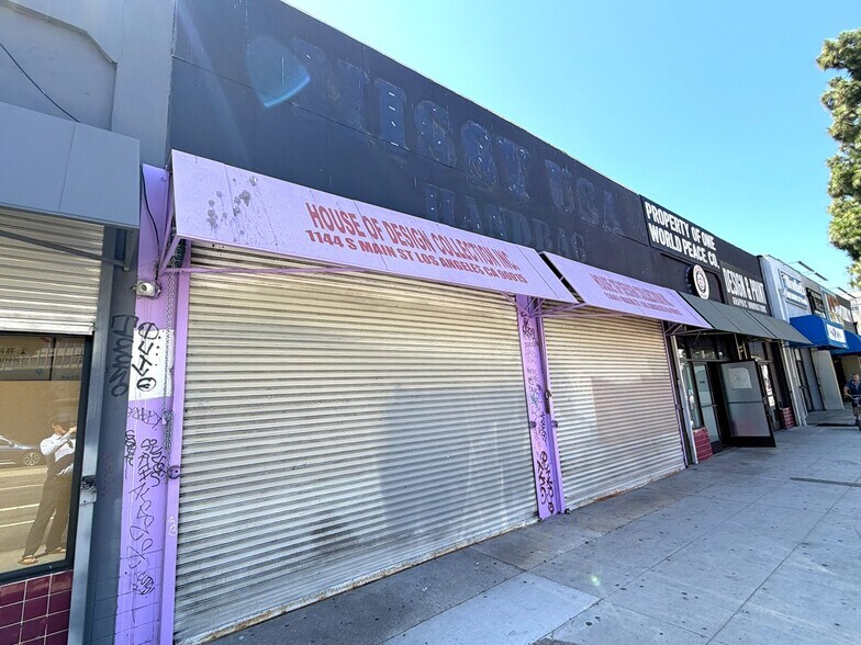 Primary Photo Of 1140-1146 S Main St, Los Angeles Storefront For Lease
