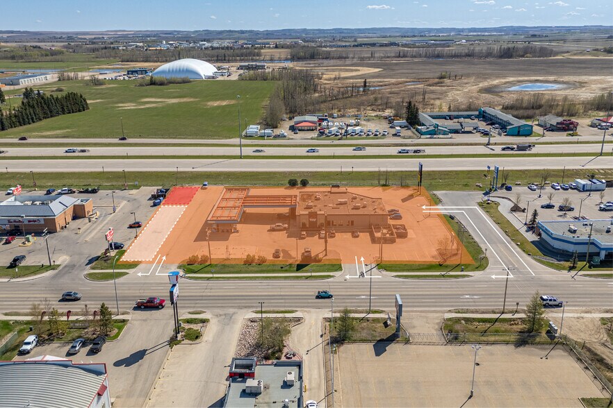 Primary Photo Of 135 Leva Ave, Red Deer County Restaurant For Sale