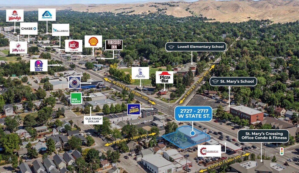 More Photos Of 2727 W State St, Boise Freestanding For Lease