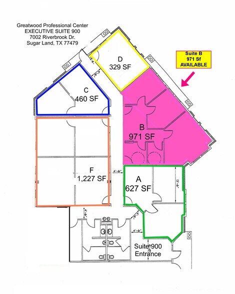 More Photos Of 7002 Riverbrook Dr, Sugar Land Office Residential For Lease