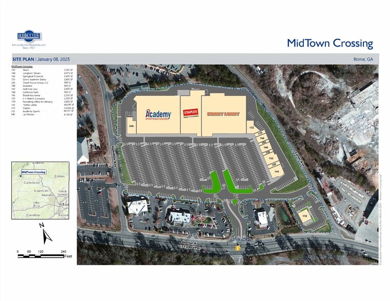 More Photos Of 144-246 Shorter Ave SW, Rome General Retail For Lease