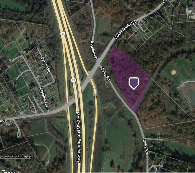 More Photos Of Dairy Rd @ Coyle Curtain Rd, Charleroi Land For Lease