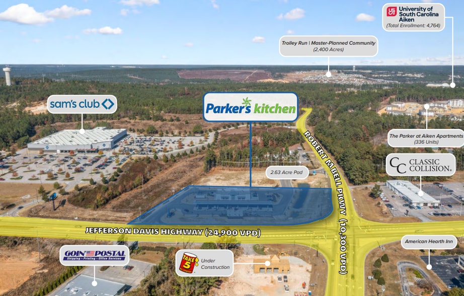 More Photos Of 140 Jefferson Davis Hwy, Aiken Convenience Store For Sale