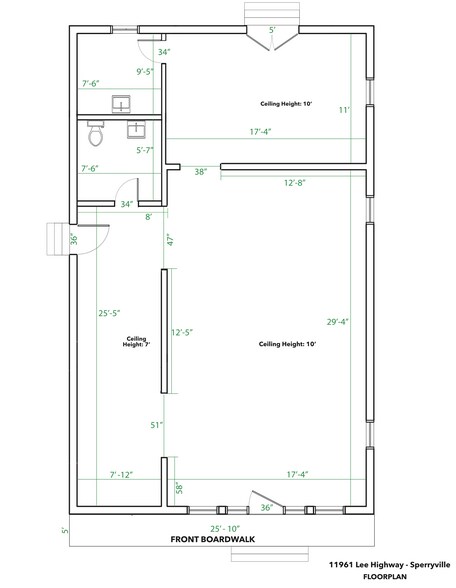 More Photos Of 11961 Lee Hwy, Sperryville Storefront Retail Office For Sale