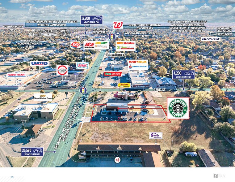 More Photos Of 2215 Oklahoma Ave, Woodward Fast Food For Sale