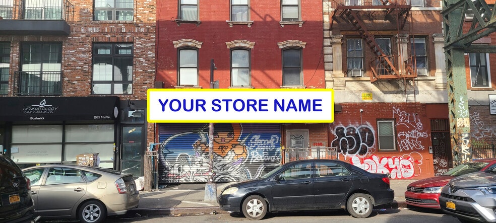 Primary Photo Of 1165 Myrtle Ave, Brooklyn Storefront Retail Residential For Lease