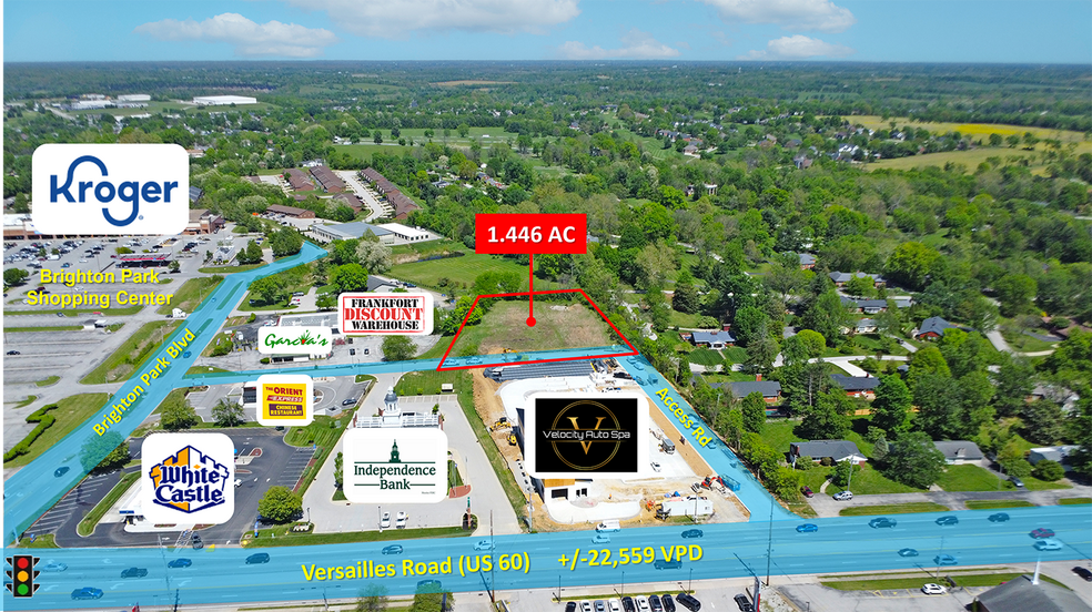 More Photos Of 452 Versailles Rd, Frankfort Land For Sale