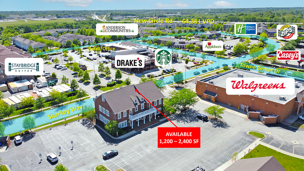 More Photos Of 1716-1720 Sharkey Way, Lexington Office For Lease