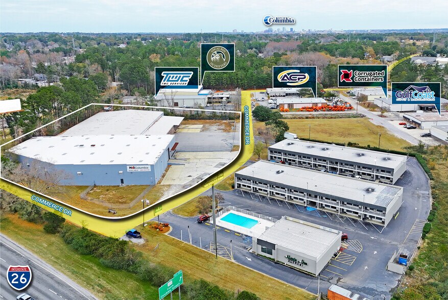 More Photos Of 2118-2120 Commerce Dr, Cayce Warehouse For Lease