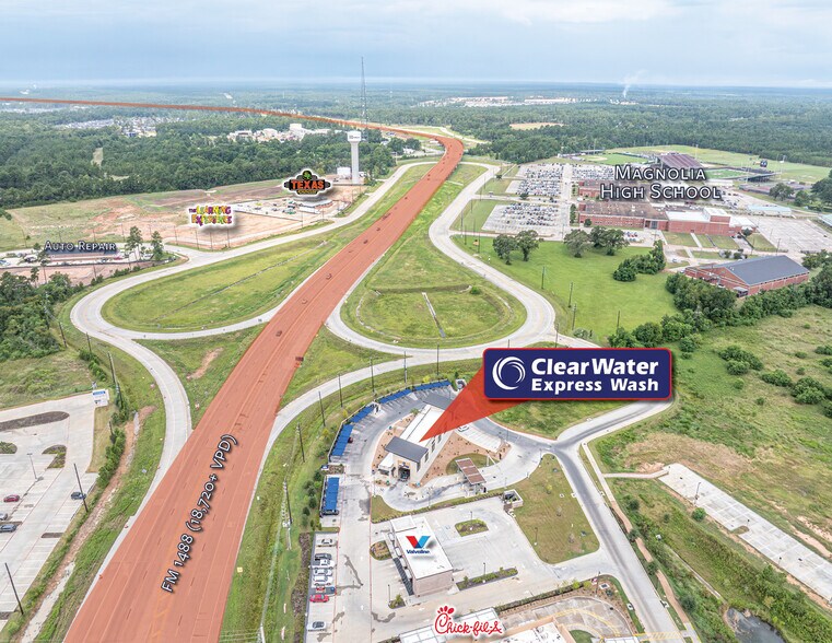 More Photos Of 14206 FM 1488, Magnolia Carwash For Sale