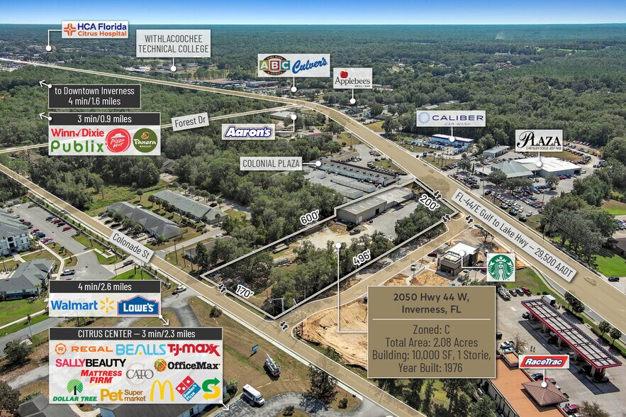 More Photos Of 2050 Highway 44 W, Inverness Land For Sale