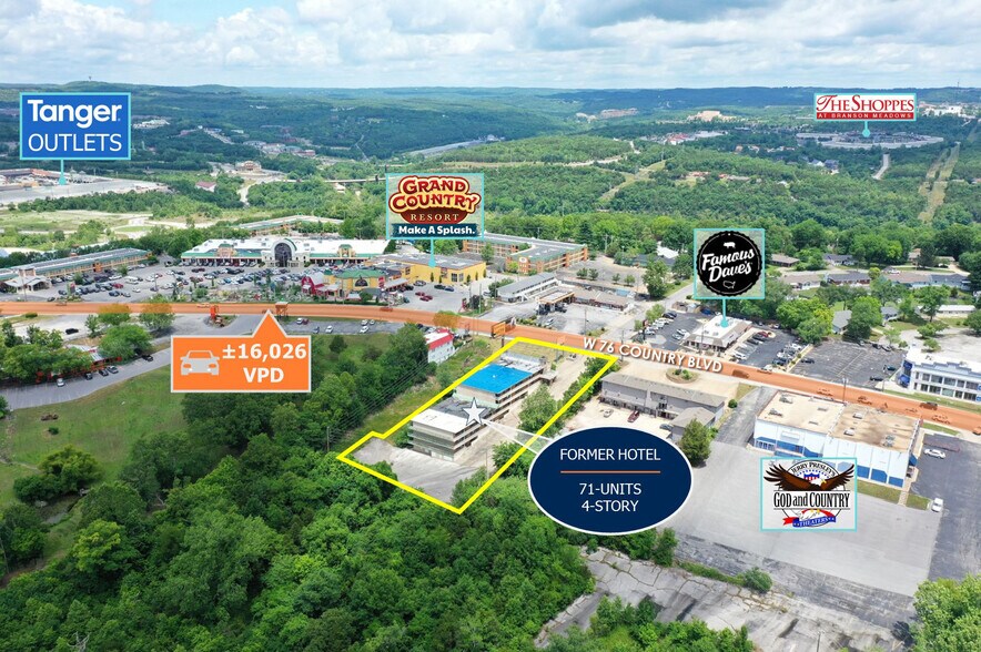 More Photos Of 1900 W 76 Country Blvd, Branson Hotel For Sale