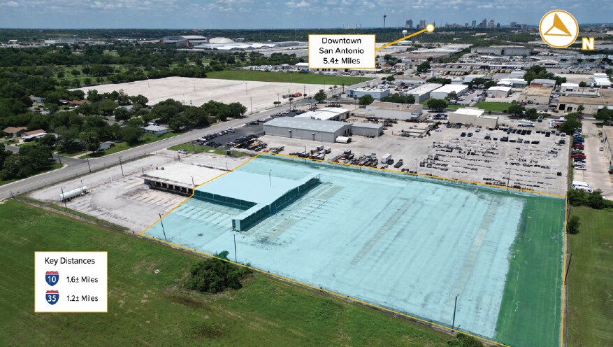 More Photos Of 423-427 Gembler Rd, San Antonio Truck Terminal For Lease