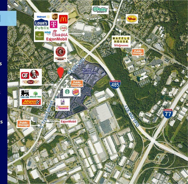 More Photos Of 8910-8920 S Tryon St, Charlotte Storefront Retail Office For Lease