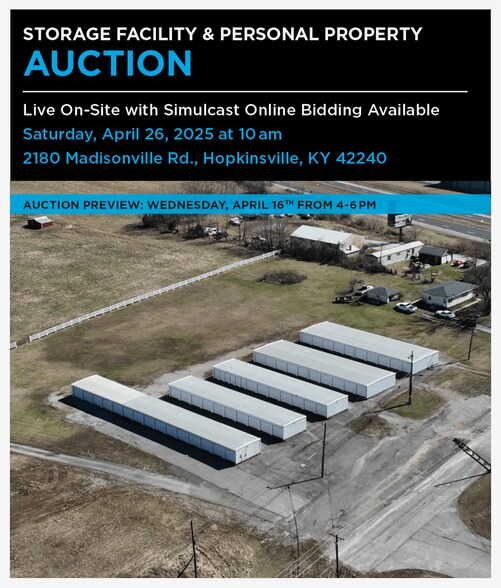 Primary Photo Of 2180 Madisonville Rd, Hopkinsville Self Storage For Sale