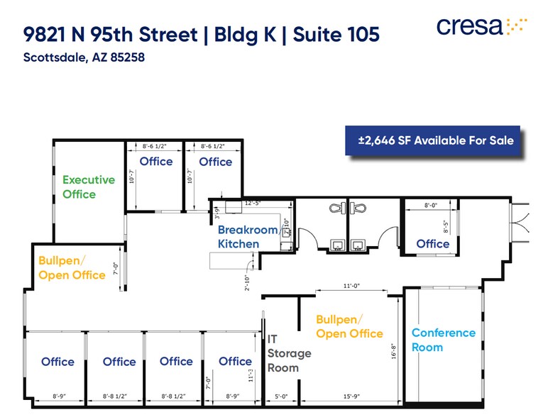 More Photos Of 9821 N 95th St, Scottsdale Office For Sale