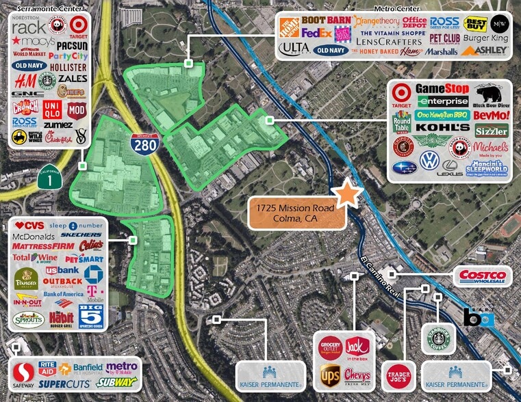 More Photos Of 1725 Mission Rd, Colma Warehouse For Sale