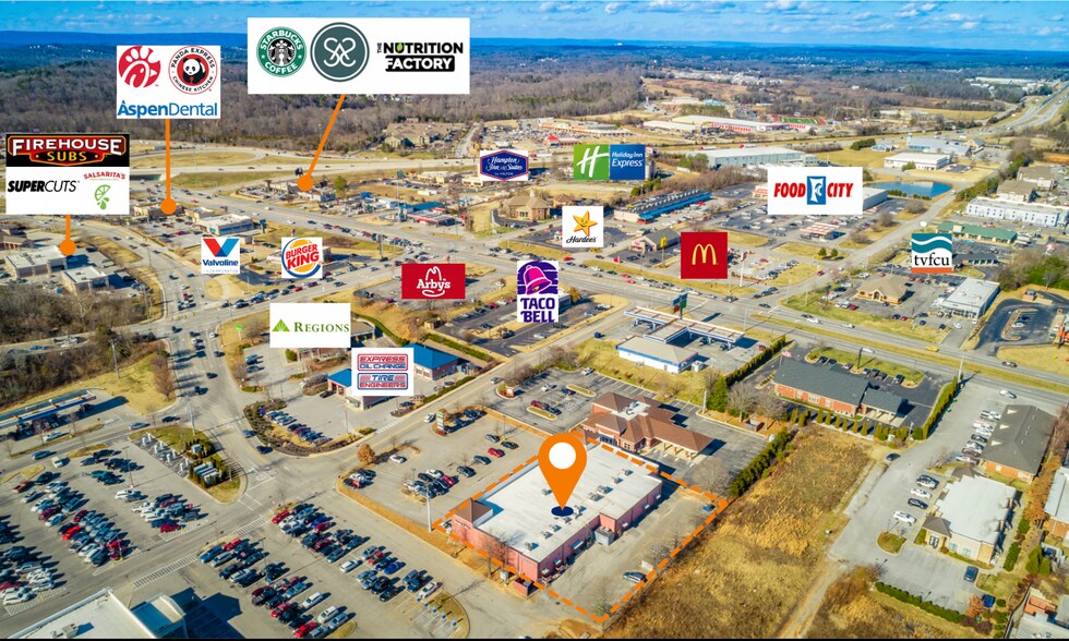 More Photos Of 5910 Reagan Ln, Ooltewah General Retail For Lease