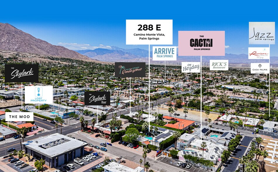 More Photos Of 288 E Camino Monte Vis, Palm Springs Hotel For Sale