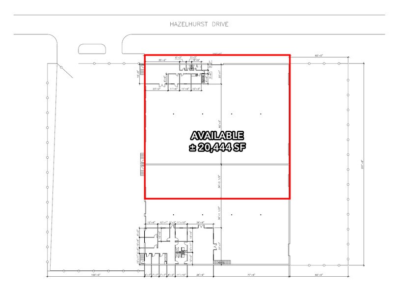 Primary Photo Of 10685 Hazelhurst Dr, Houston Warehouse For Lease