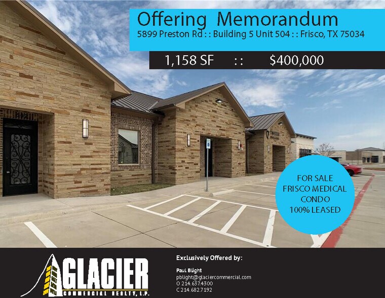 More Photos Of 5899 Preston Rd, Frisco Office For Sale