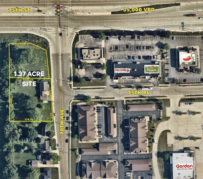 More Photos Of SWC of Hwy 50 & 70th Ave Hwy, Kenosha Land For Lease