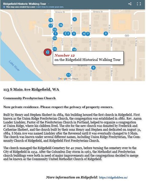 More Photos Of 113 S Main Ave, Ridgefield Religious Facility For Sale