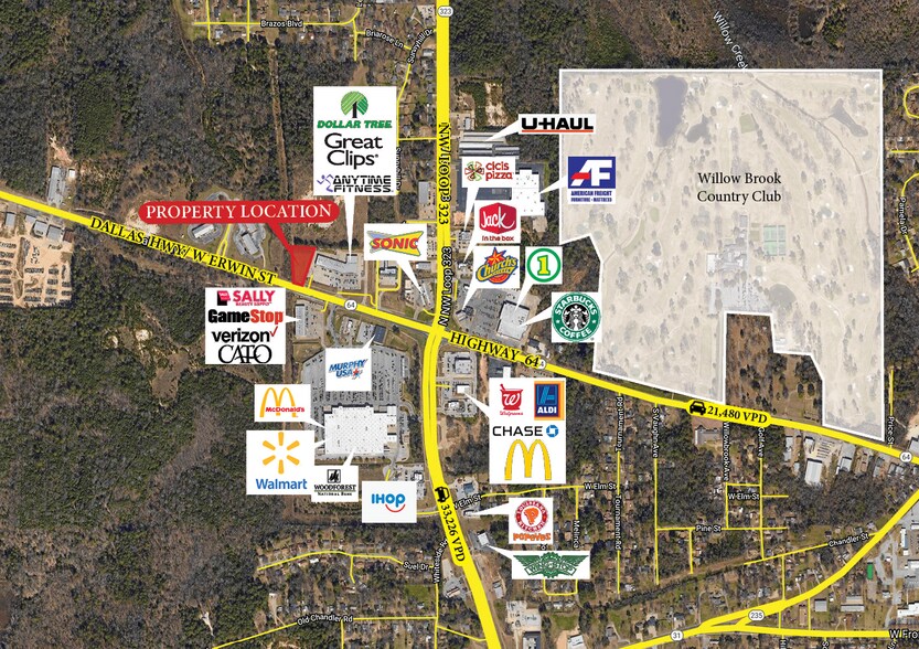 Primary Photo Of 3925 Hwy 64 W, Tyler Land For Sale