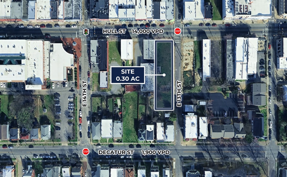 Primary Photo Of 1300 Hull St, Richmond Land For Sale