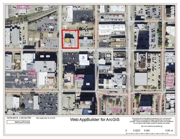 More Photos Of 311 N Bois D Arc Ave, Tyler Storefront Retail Office For Lease