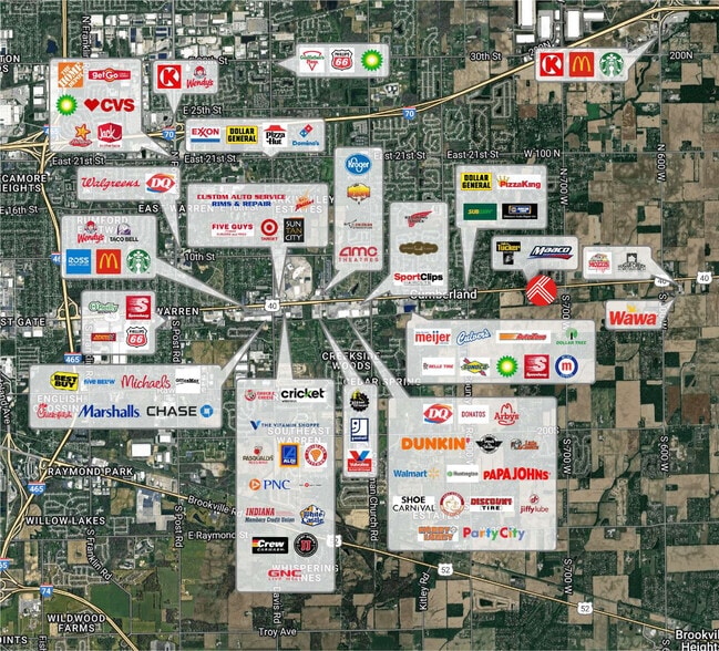 More Photos Of 0 US Highway 40 & Yorkshire Boulevard, Indianapolis Land For Sale