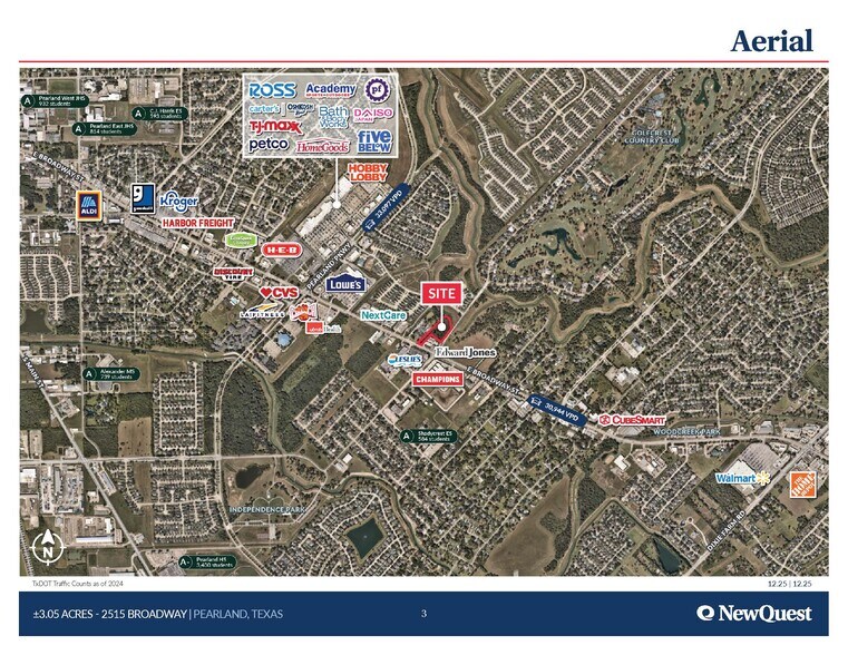 More Photos Of 2515 Broadway, Pearland Land For Sale