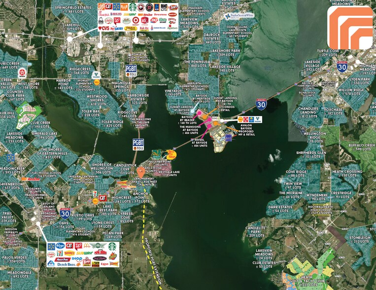 More Photos Of SEC of 1202 East I-30 & Peninsula Way, Garland Land For Sale