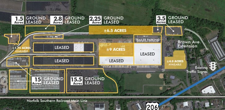 Primary Photo Of 152 Route 206, Hillsborough Land For Lease