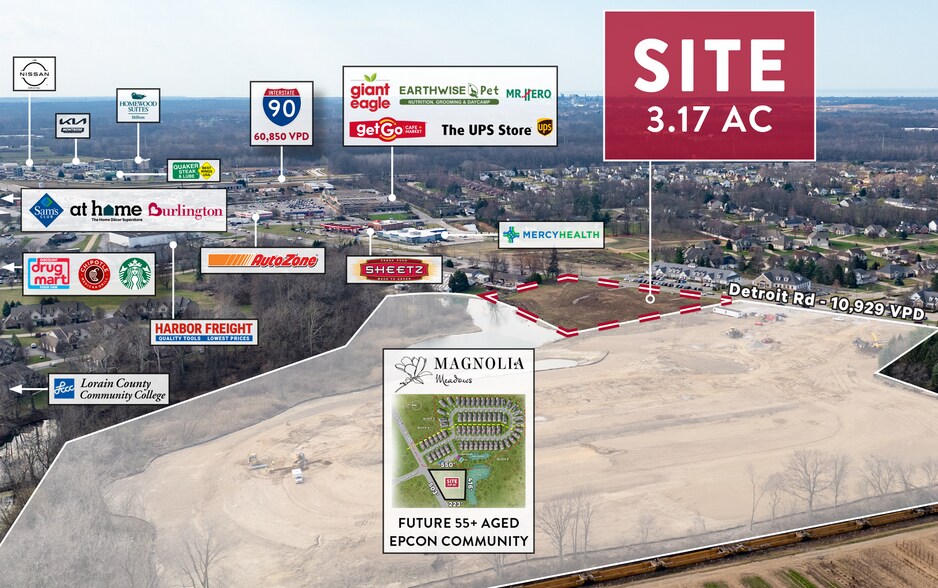 More Photos Of 5464 Detroit Rd, Sheffield Lake Land For Sale