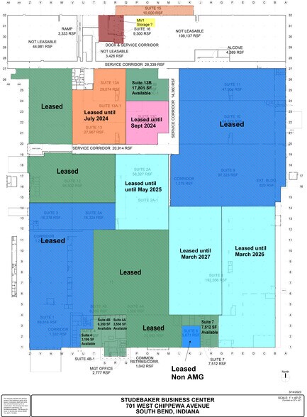 More Photos Of 701 W Chippewa Ave, South Bend Distribution For Lease