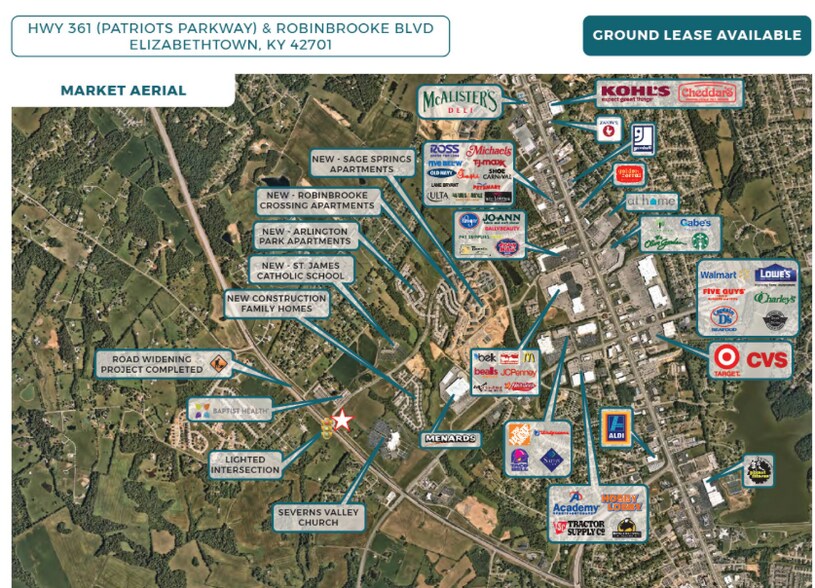 Primary Photo Of 501 Robinbrooke Blvd, Elizabethtown Land For Lease