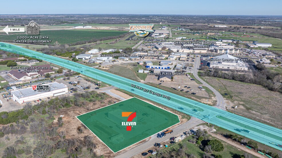 More Photos Of 2101 W US Hwy 377, Granbury General Retail For Sale
