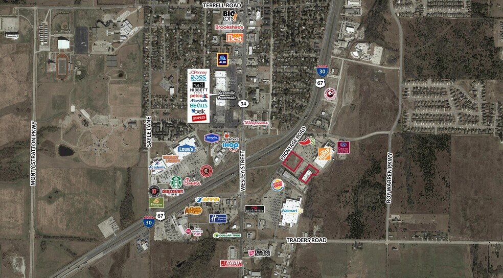 More Photos Of 7215 I-30, Greenville Freestanding For Lease