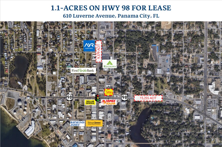 Primary Photo Of 600 Luverne ave, Panama City Land For Lease