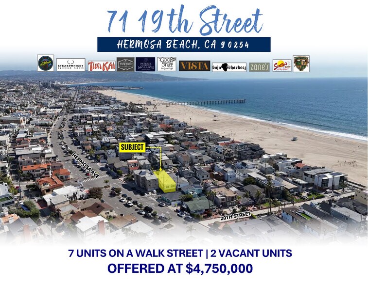 Primary Photo Of 71 19th St, Hermosa Beach Multifamily For Sale