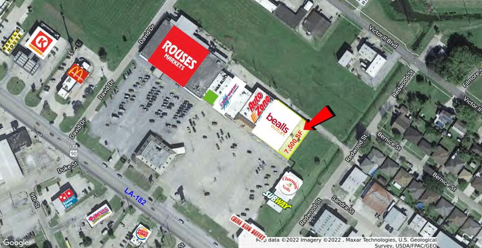 More Photos Of 6433 Highway 182 E, Morgan City Storefront For Lease